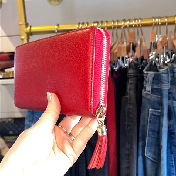 Gucci Red SoHo Zippy Wallet with box & dusty - Picture 8 of 15